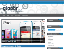 Tablet Screenshot of gloobr.com